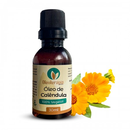 Óleo de Calêndula Puro - 100% natural uso capilar e corporal