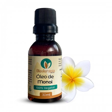 Óleo de Monoi Puro - 100% natural uso capilar e corporal