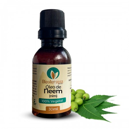 Óleo de Neem (Nim) Puro - 100% natural uso capilar e corporal