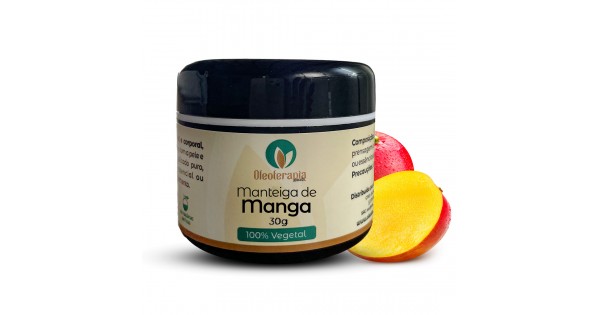 Manteiga de Manga 100% natural - umectação e cuidados capilares